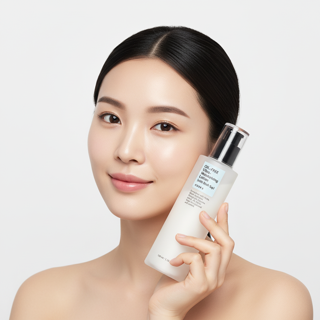 Cosrx Oil-Free Ultra-Moisturizing Lotion flacon blanc opaque