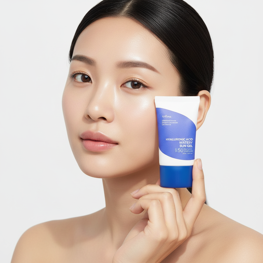 Isntree Hyaluronic Acid Watery Sun Gel tube plus petit