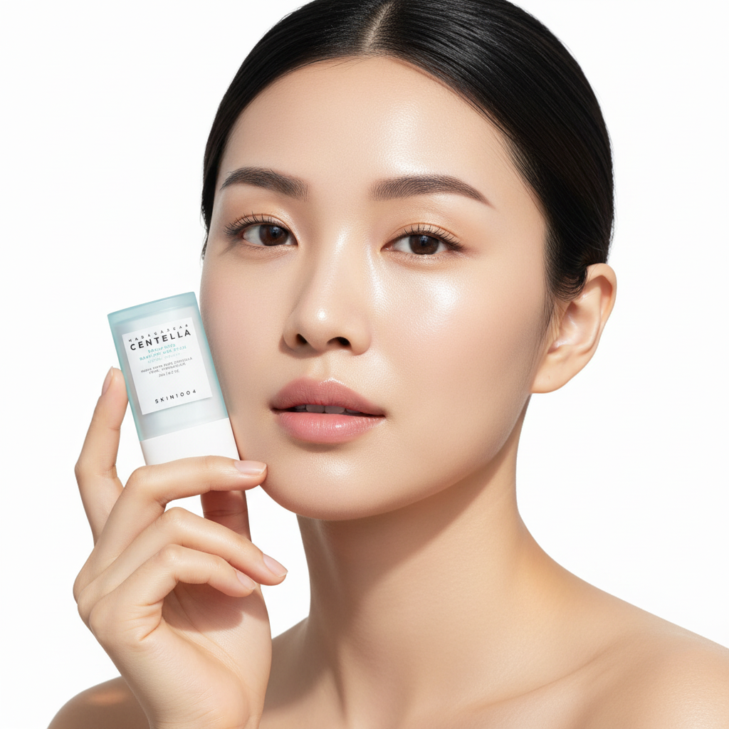 Skin1004 Madagascar Centella Hyalu-Cica Silky-Fit Sun Stick très petit