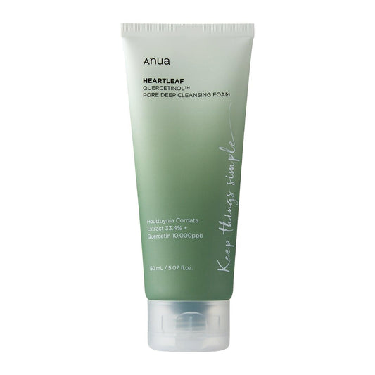 Anua Heartleaf Quercetinol Pore Deep Cleansing Foam - 150ml - Beautylau
