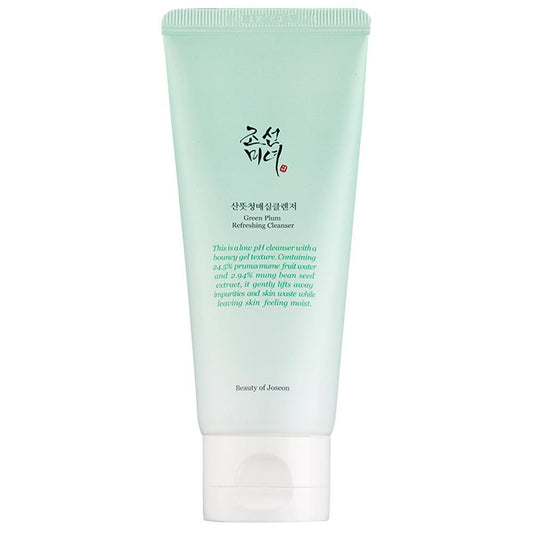 Beauty of Joseon Green Plum Refreshing Cleanser Refreshing Face Wash Gel - 100ml - Beautylau