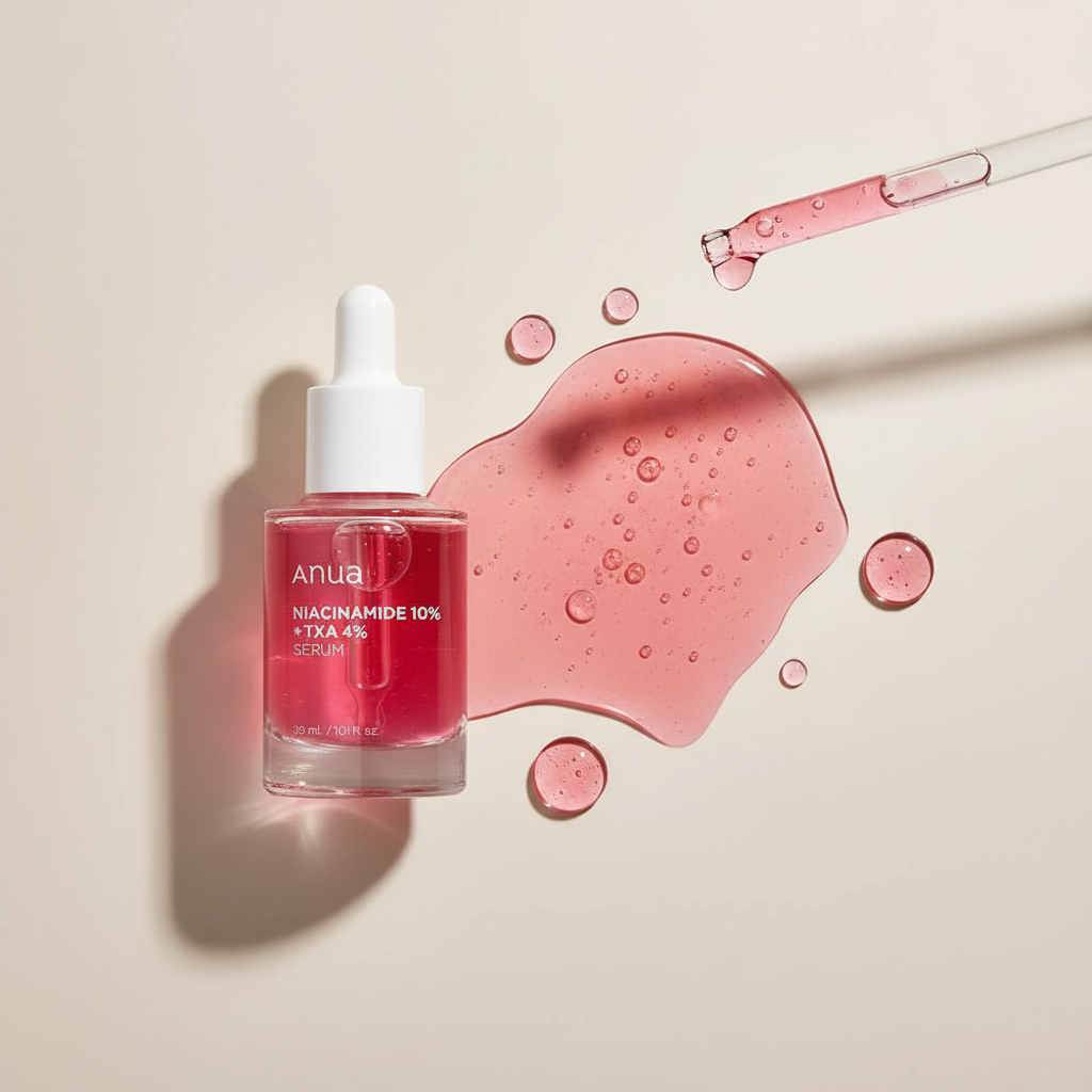 Anua Niacinamide Serum produit et texture