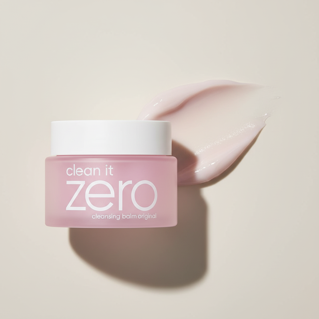 Banila Co Clean It Zero produit et texture mauve