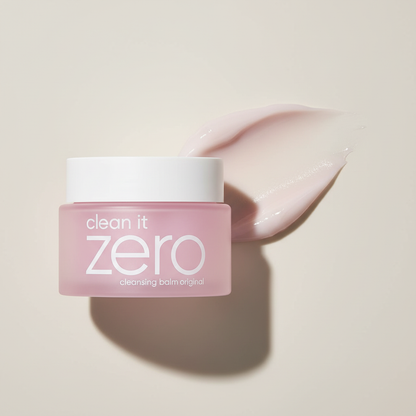 Banila Co Clean It Zero produit et texture mauve