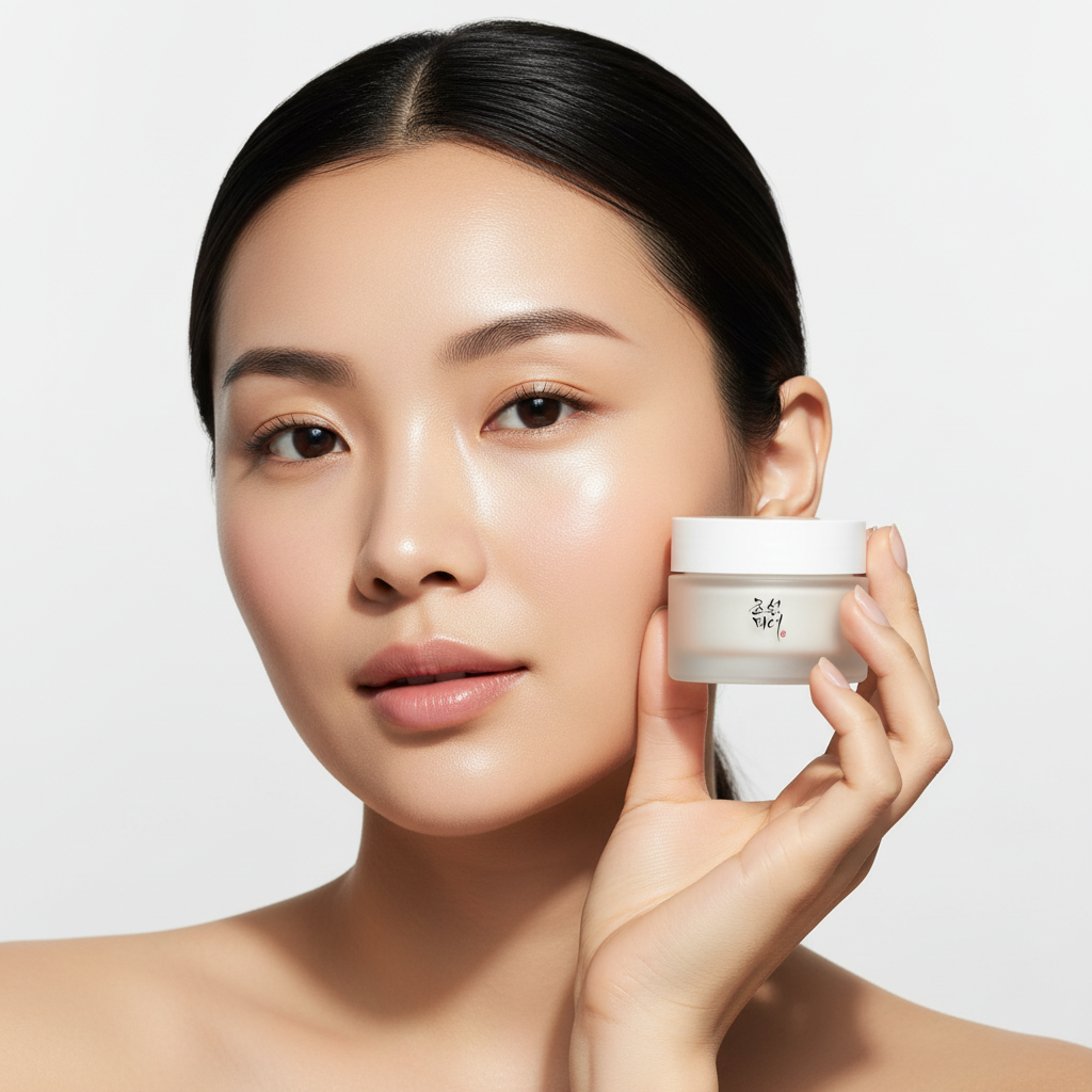 Beauty of Joseon Dynasty Cream avec modèle