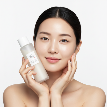 Beauty of Joseon Glow Replenishing Rice Milk avec modèle