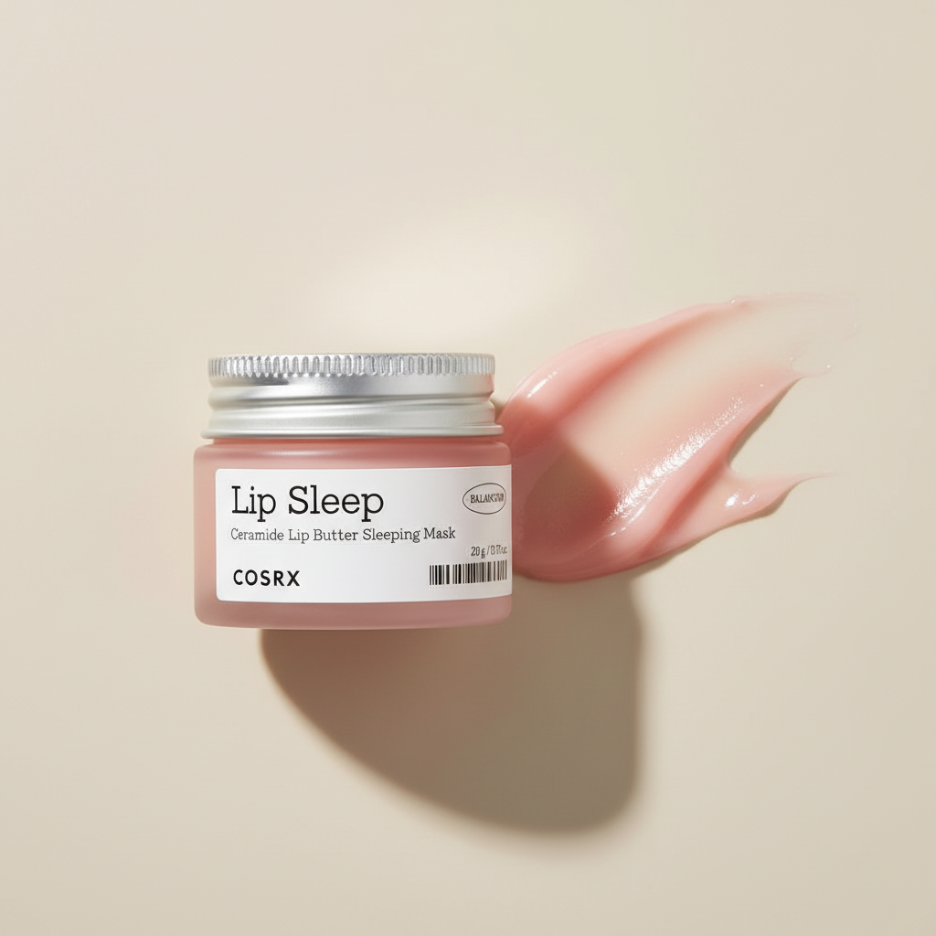 Cosrx Balancium Ceramide Lip Butter Sleeping Mask produit et texture