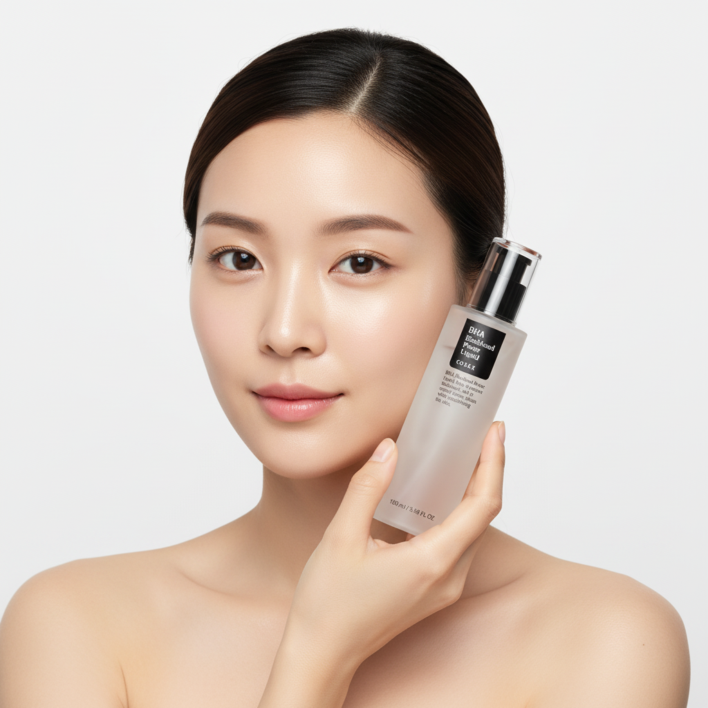 Cosrx BHA Blackhead Power Liquid avec modèle