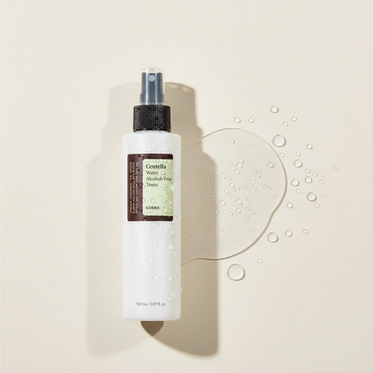 Cosrx Centella Water Alcohol Free Toner produit et texture