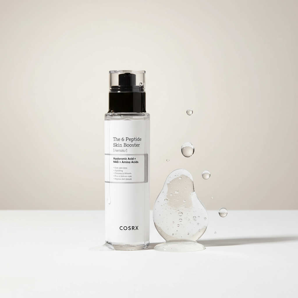 Cosrx The 6 Peptide Skin Booster Serum produit et texture