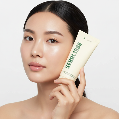 Ksecret Seoul 1988 Cleansing Foam avec modèle