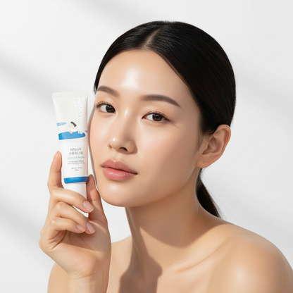 Round Lab Birch Juice Moisturizing Sun Cream tube plus petit