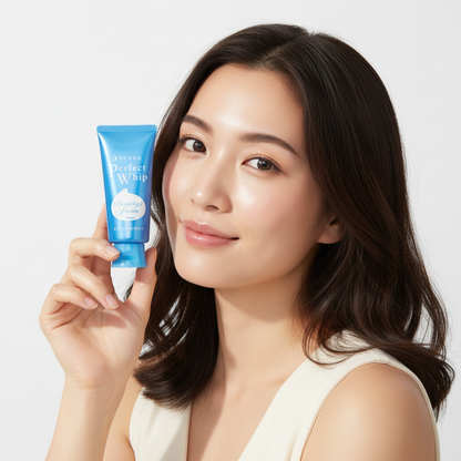 Shiseido Senka Perfect Whip Beauty Face Foam tube plus petit